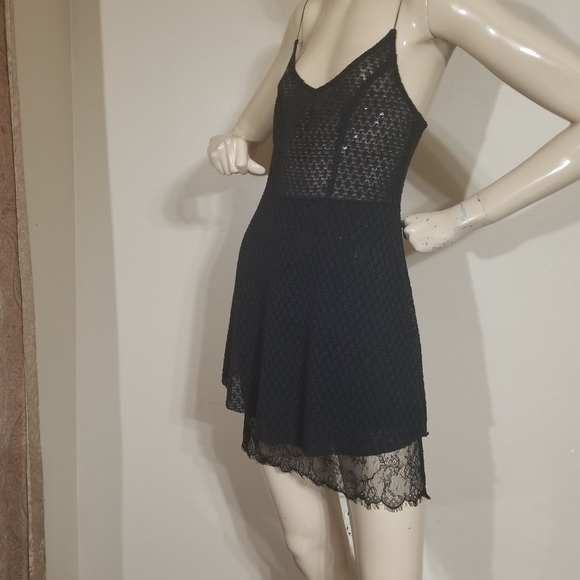 Free People (INTIMATELY) Black Dress. - Picture 2 of 8